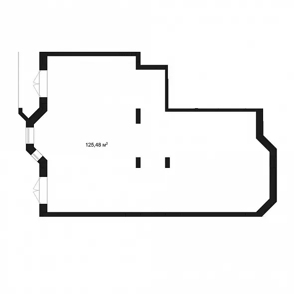Коммерческий объект, 125, 130 080 ₽/м², г. Волгоград, ул. им Покрышкина, д. б/н,  №1, («ЖК «Резиденция»»), этаж: 1/8